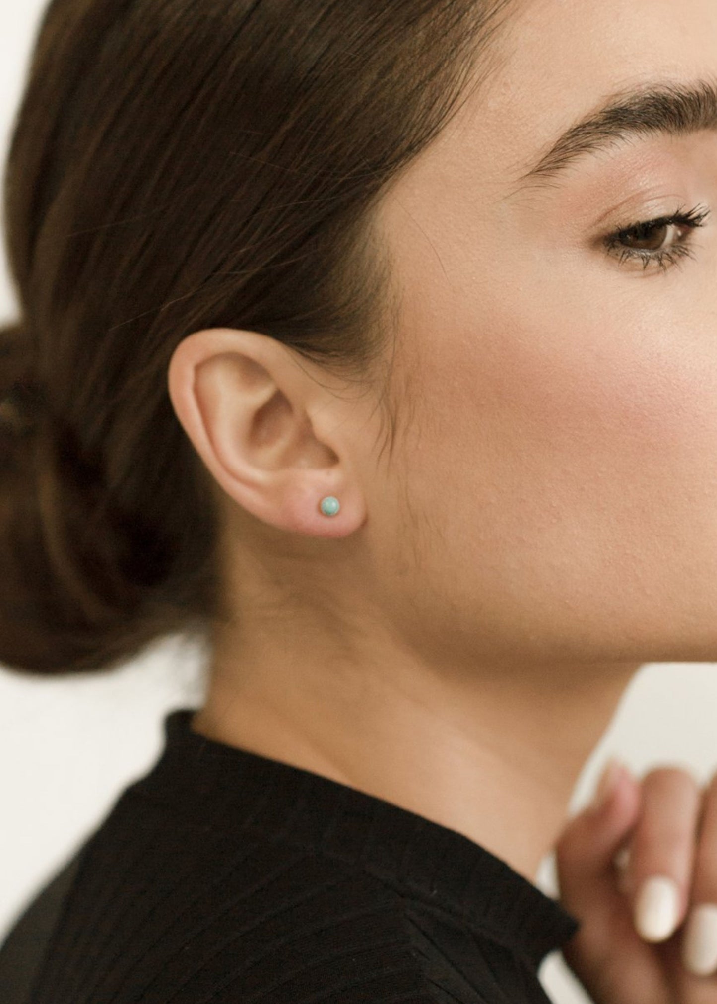 Turquoise studs
