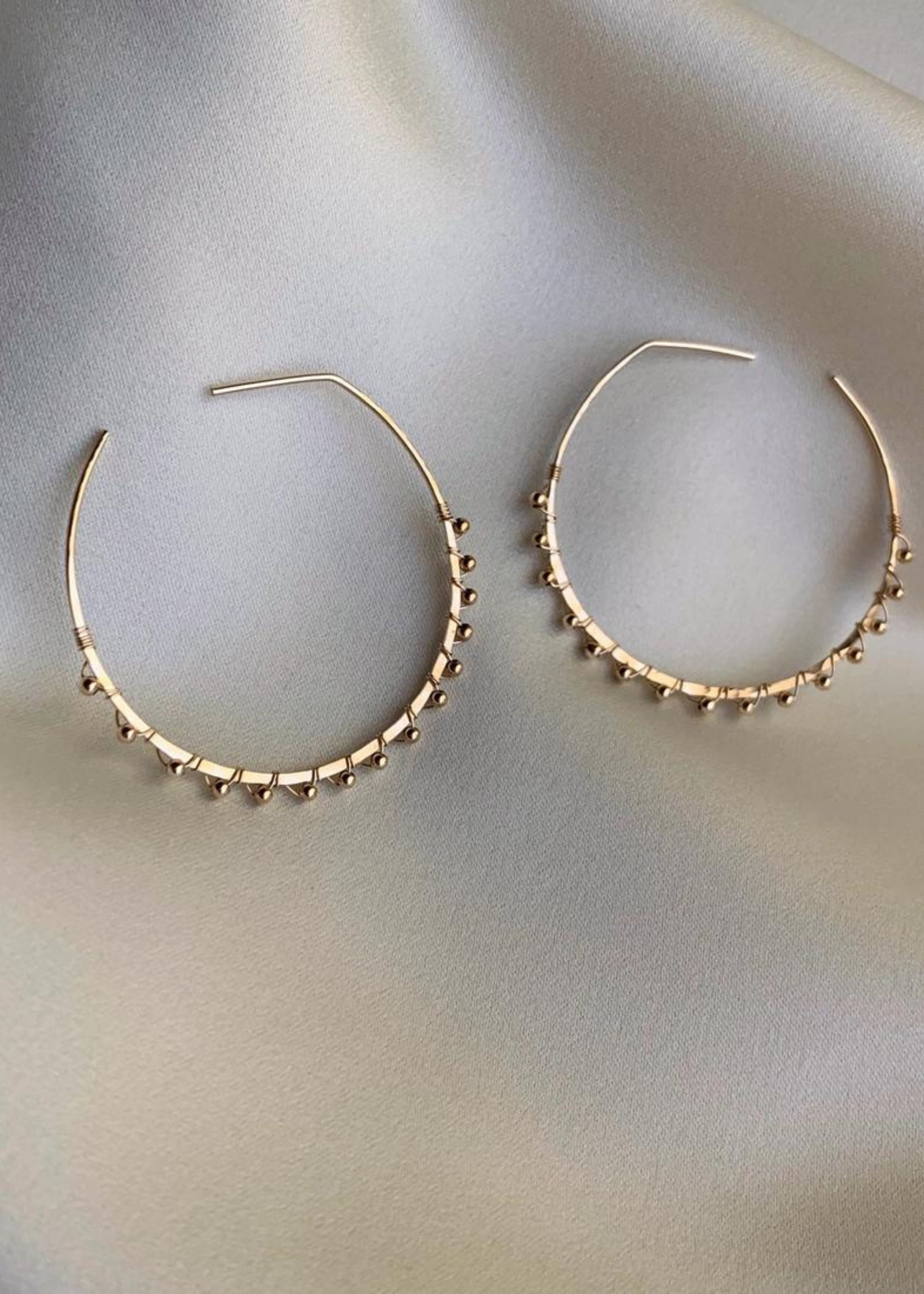 Caviar hoops