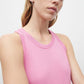 Racer back singlet, peony