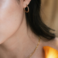 Sydney hoop earrings, 22mm