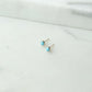 Turquoise studs