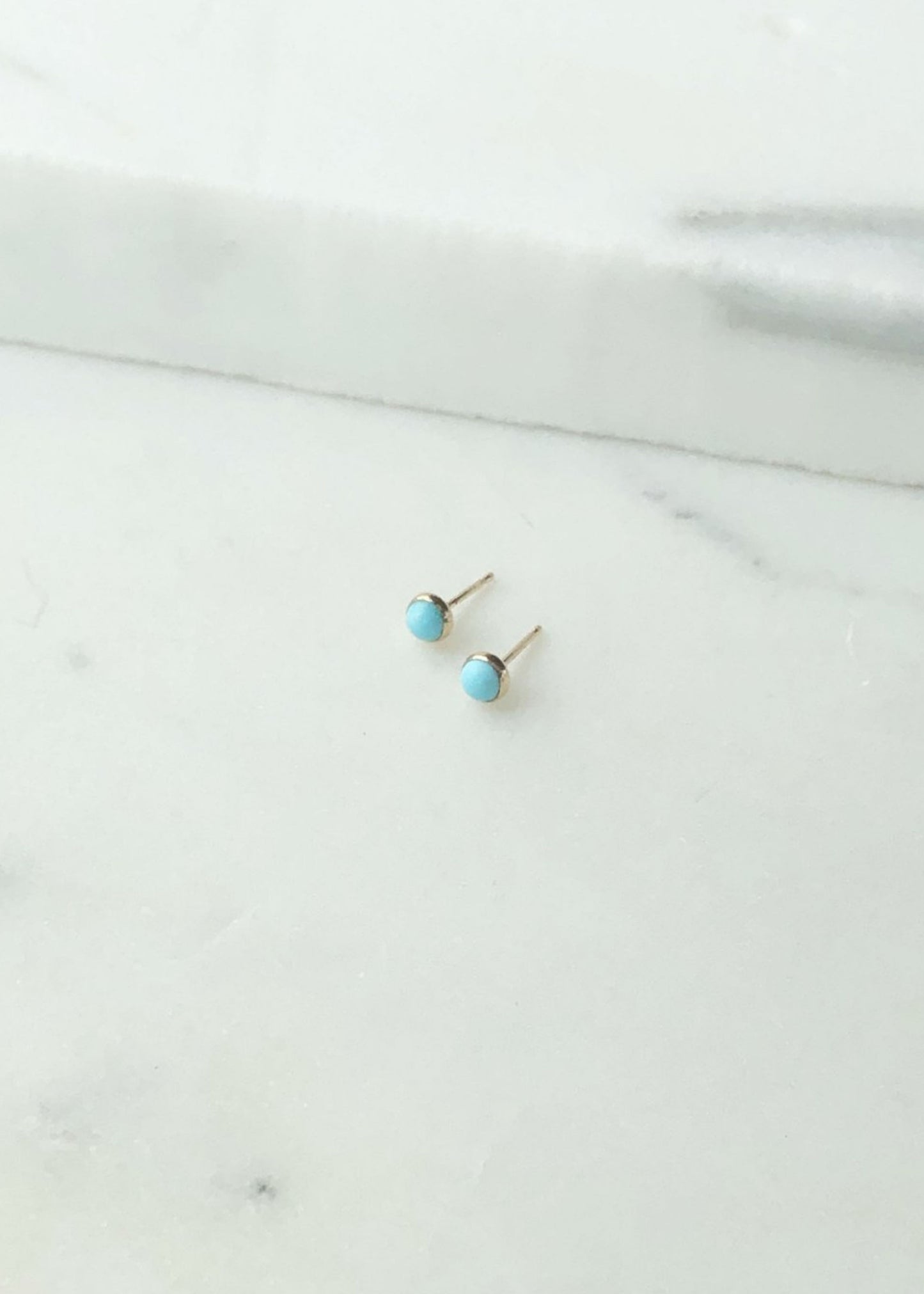 Turquoise studs