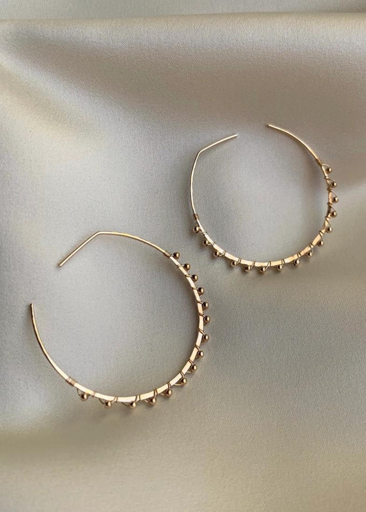 Caviar hoops
