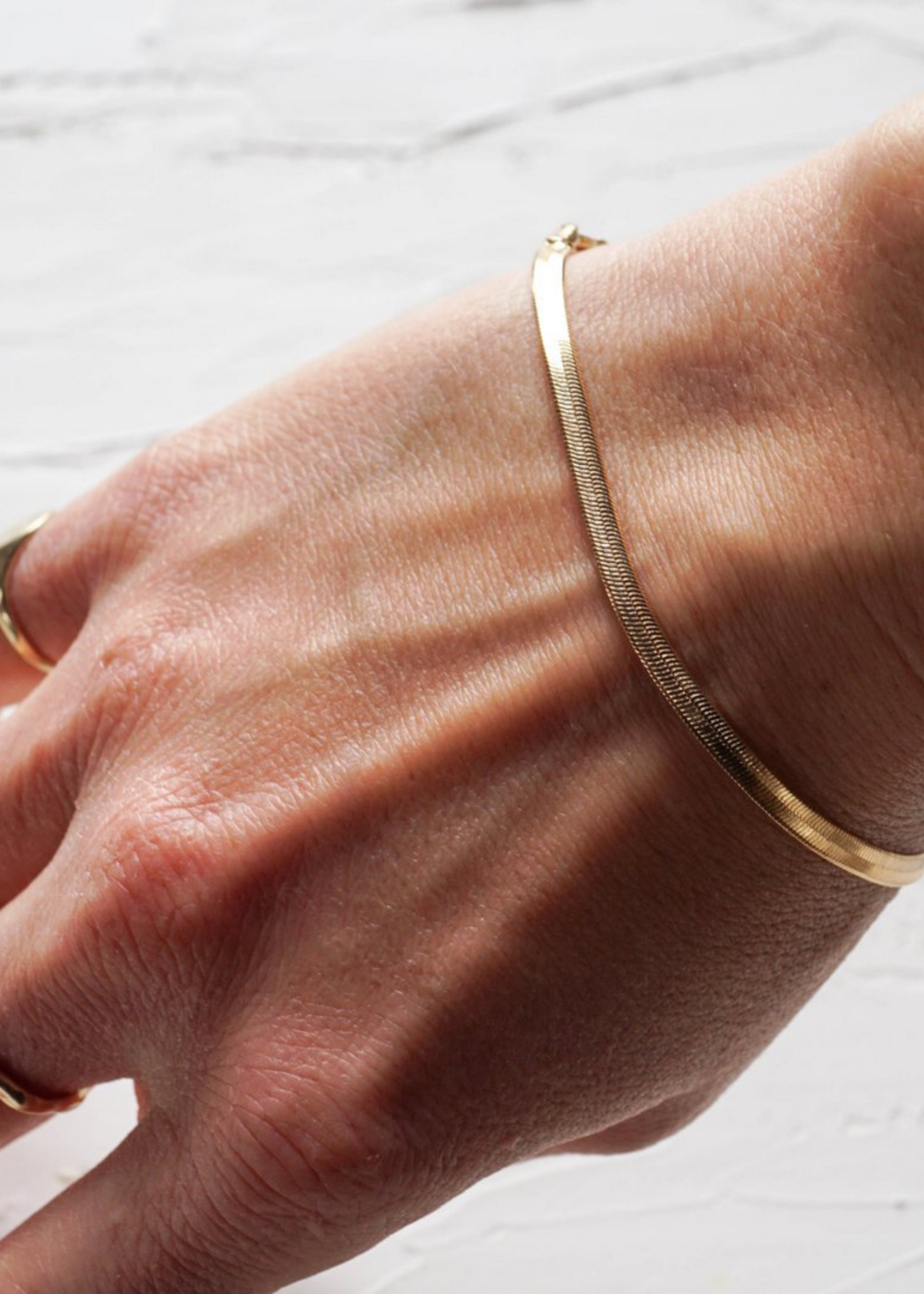 Herringbone bracelet