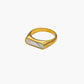 Everlasting love bar ring