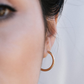 Sydney hoop earrings, 22mm
