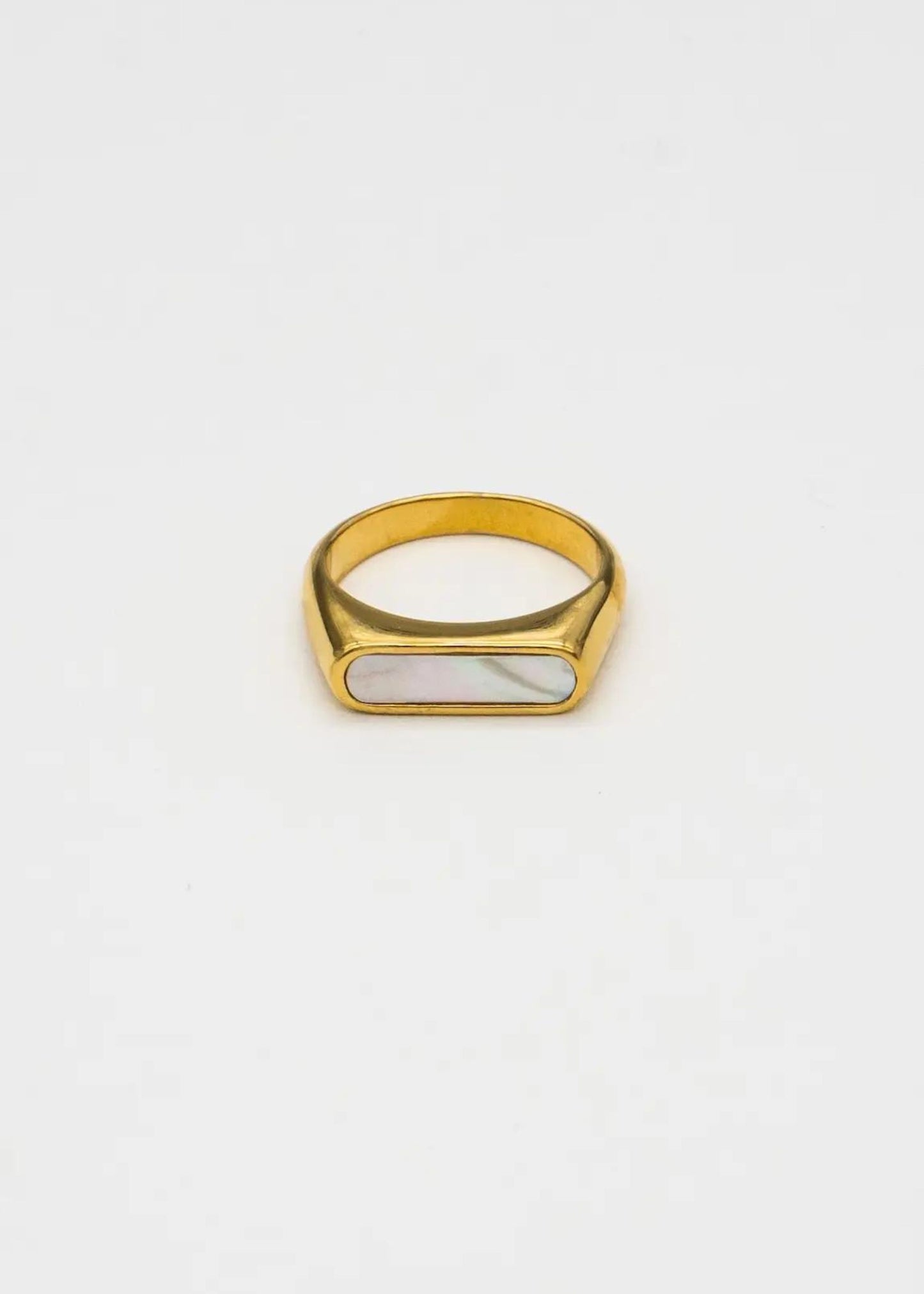 Everlasting love bar ring