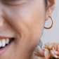 Sydney hoop earrings, 22mm