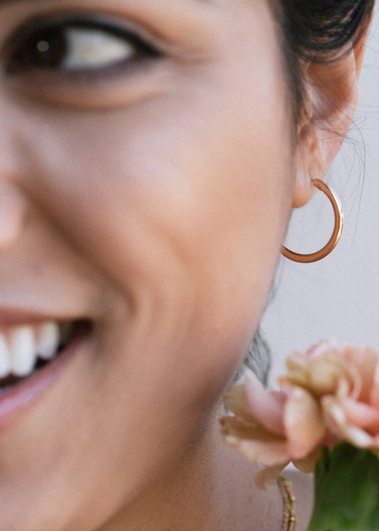 Sydney hoop earrings, 22mm