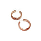 Pin up hoops, marbled tortoise and cream
