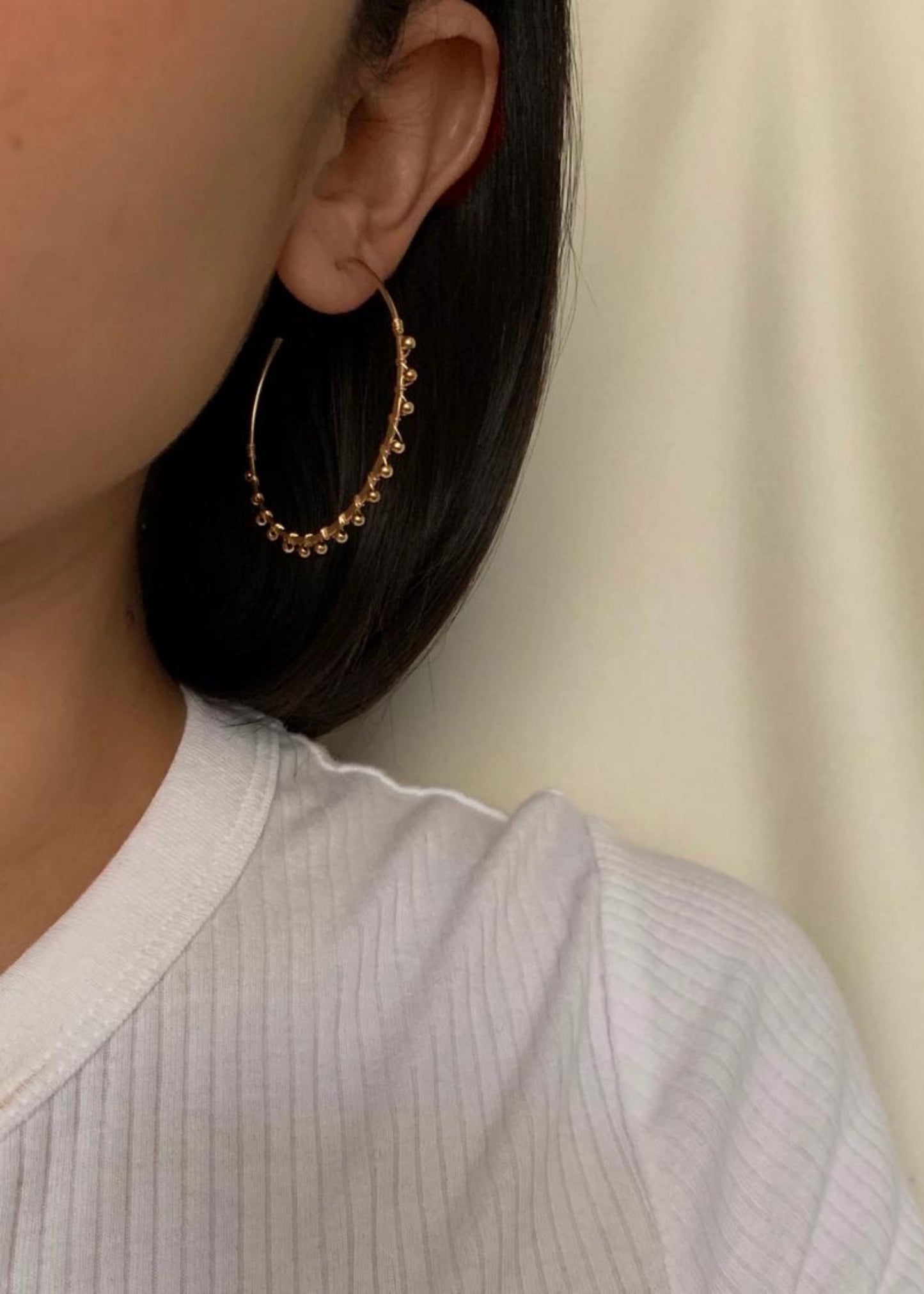 Caviar hoops