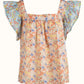 Honor top, ditsy floral
