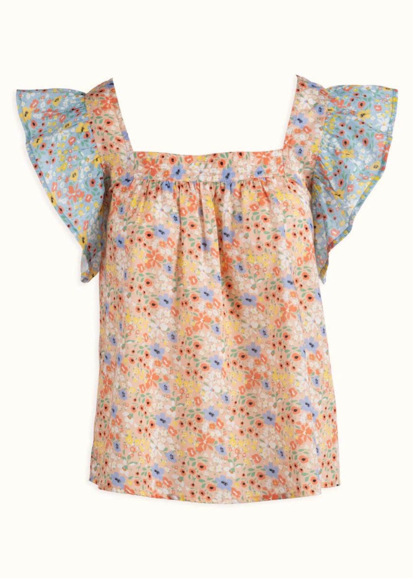 Honor top, ditsy floral