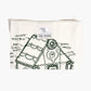 Gingerbread house tea towel