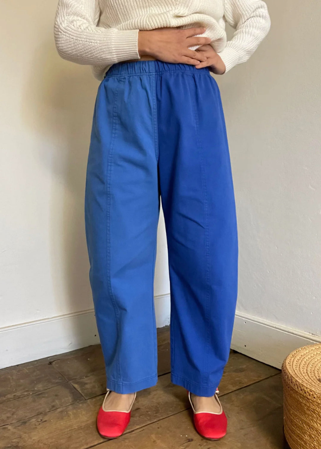 ボトムス・スパッツ soor ploom Jane Trouser Chambray 8y Janus pants, blue – Rue Saint Paul