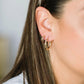 Demi hoop earrings