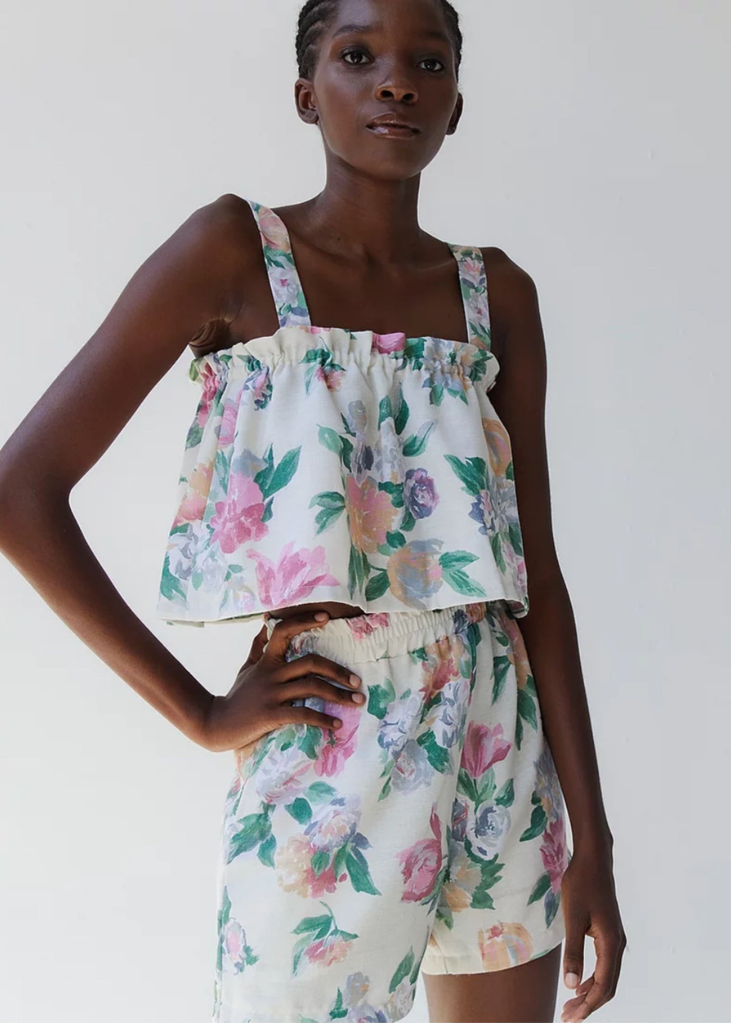 Nilda shorts, floral