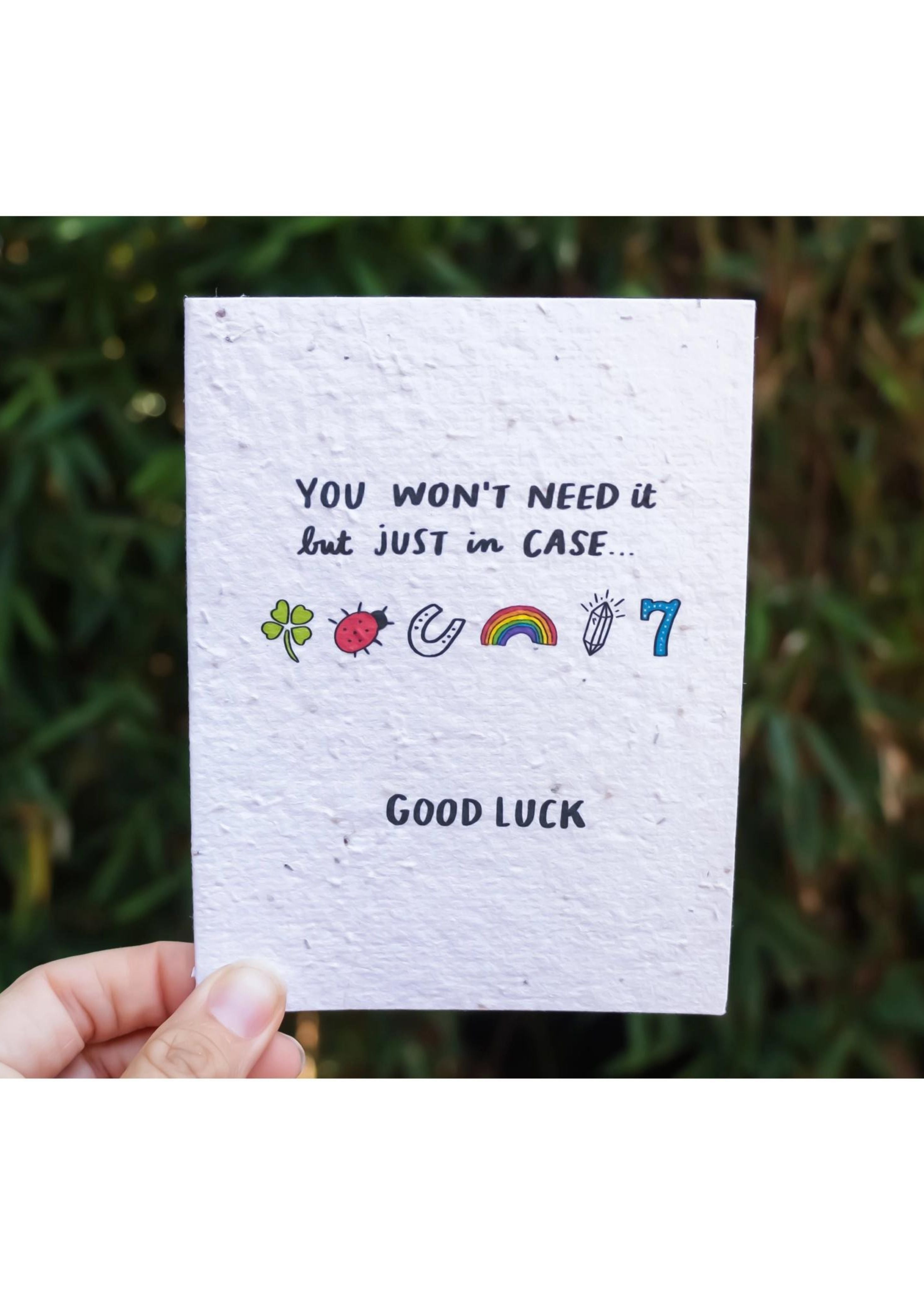 Plantable lucky charms card