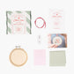 Cross stitch kit, c'est noel