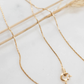 Thread necklace
