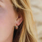 Demi hoop earrings