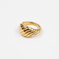 Chunky twisted ring